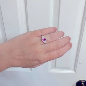 Pink Sapphire Ring